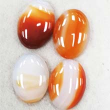 22X30 CARNELIAN NATURAL(4PCS/BAG)
